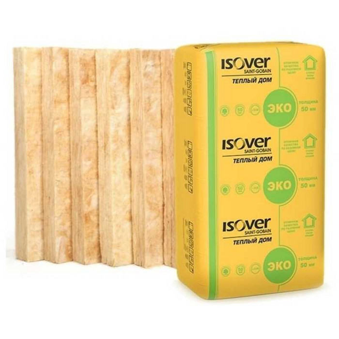 Утеплитель Isover Изовер Тёплый Дом Плита 50х610х1170 в Северном